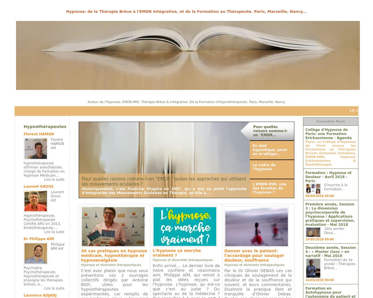 L'Hypnose à Paris, Marseille, Nancy et partout en France L'Hypnose à Paris, Marseille, Nancy et partout en France